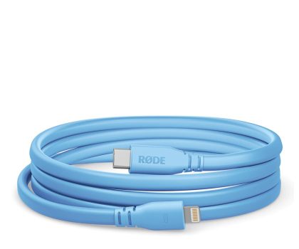Kabel Lightning Rode SC19 (Blue) - Kabel USB-C - Lightning 1,5 m (niebieski)